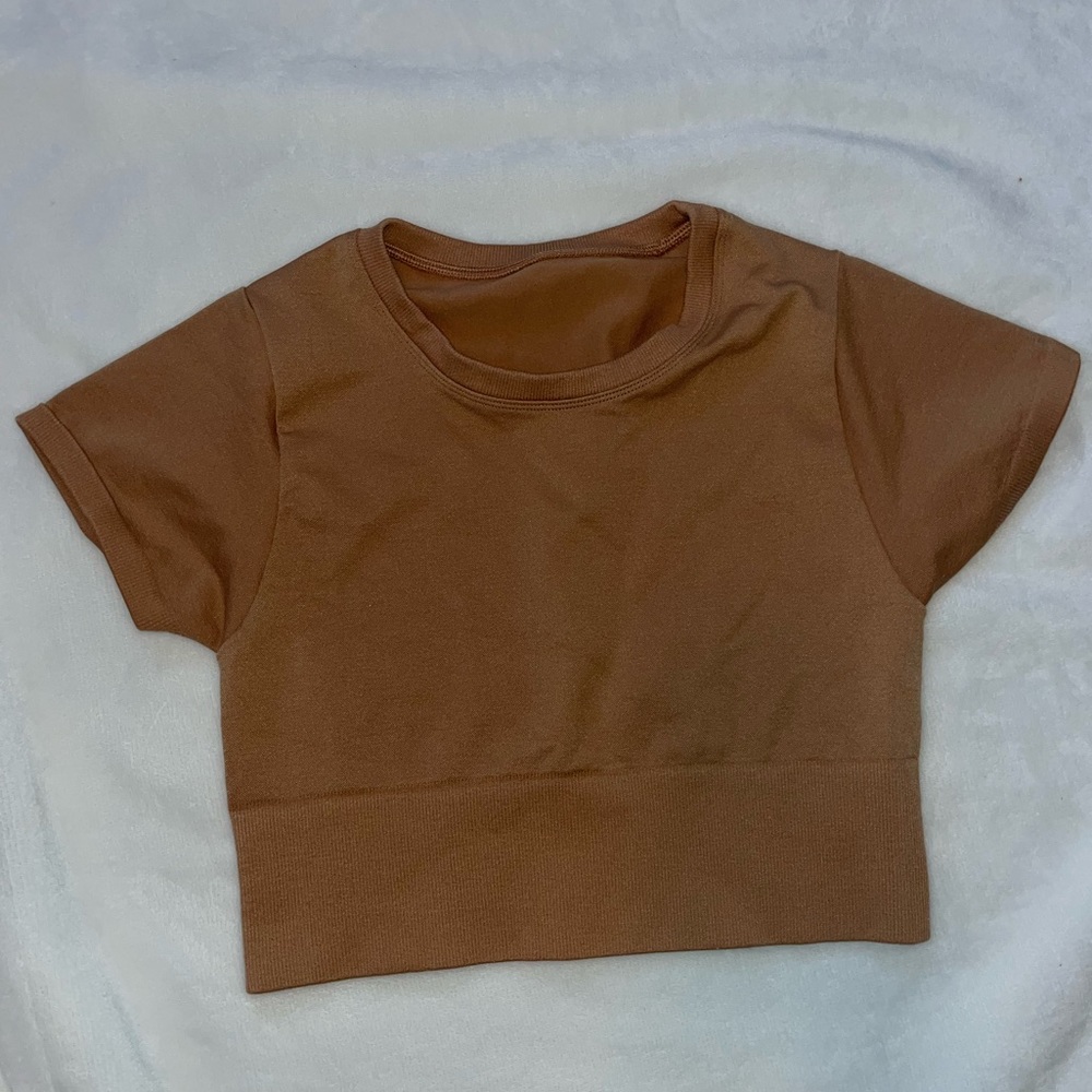 OFFLINE by aerie Sidewalk Seamless Cropped T-shirt